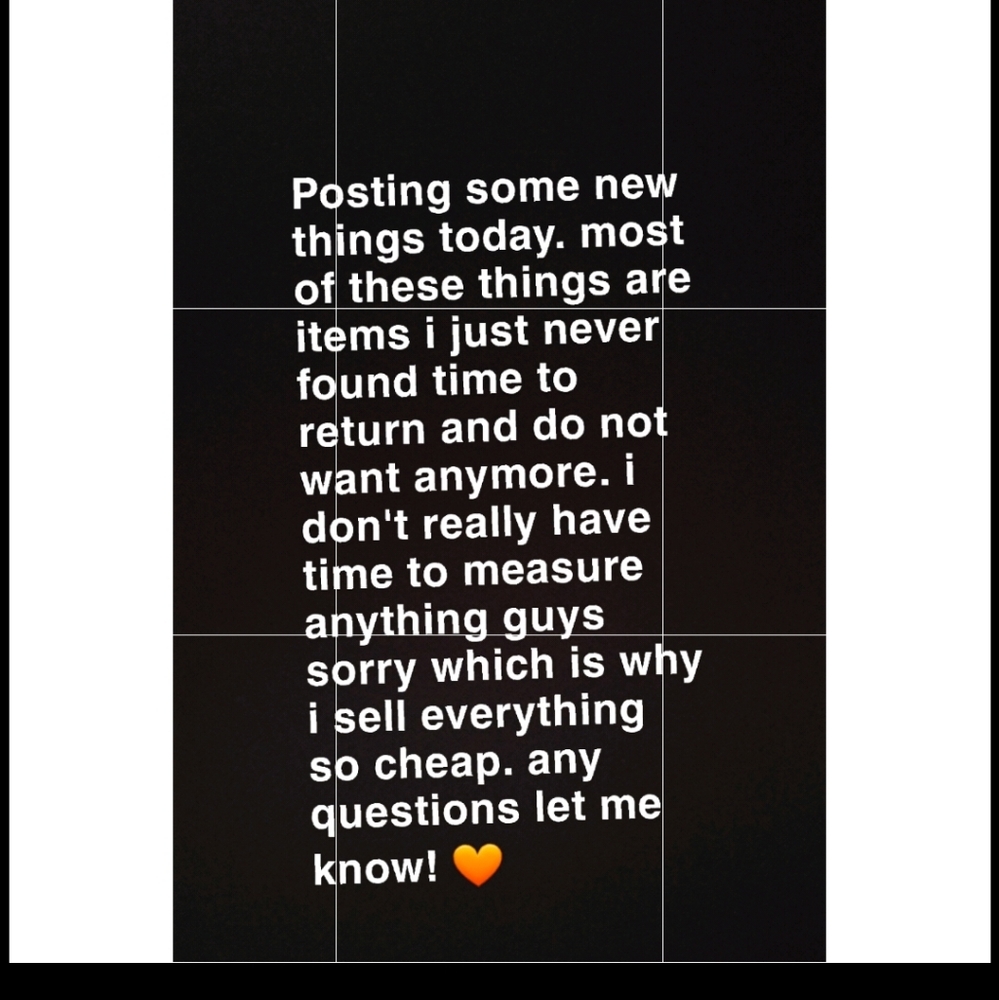Not for sale